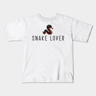 snake lover 2 Kids T-Shirt